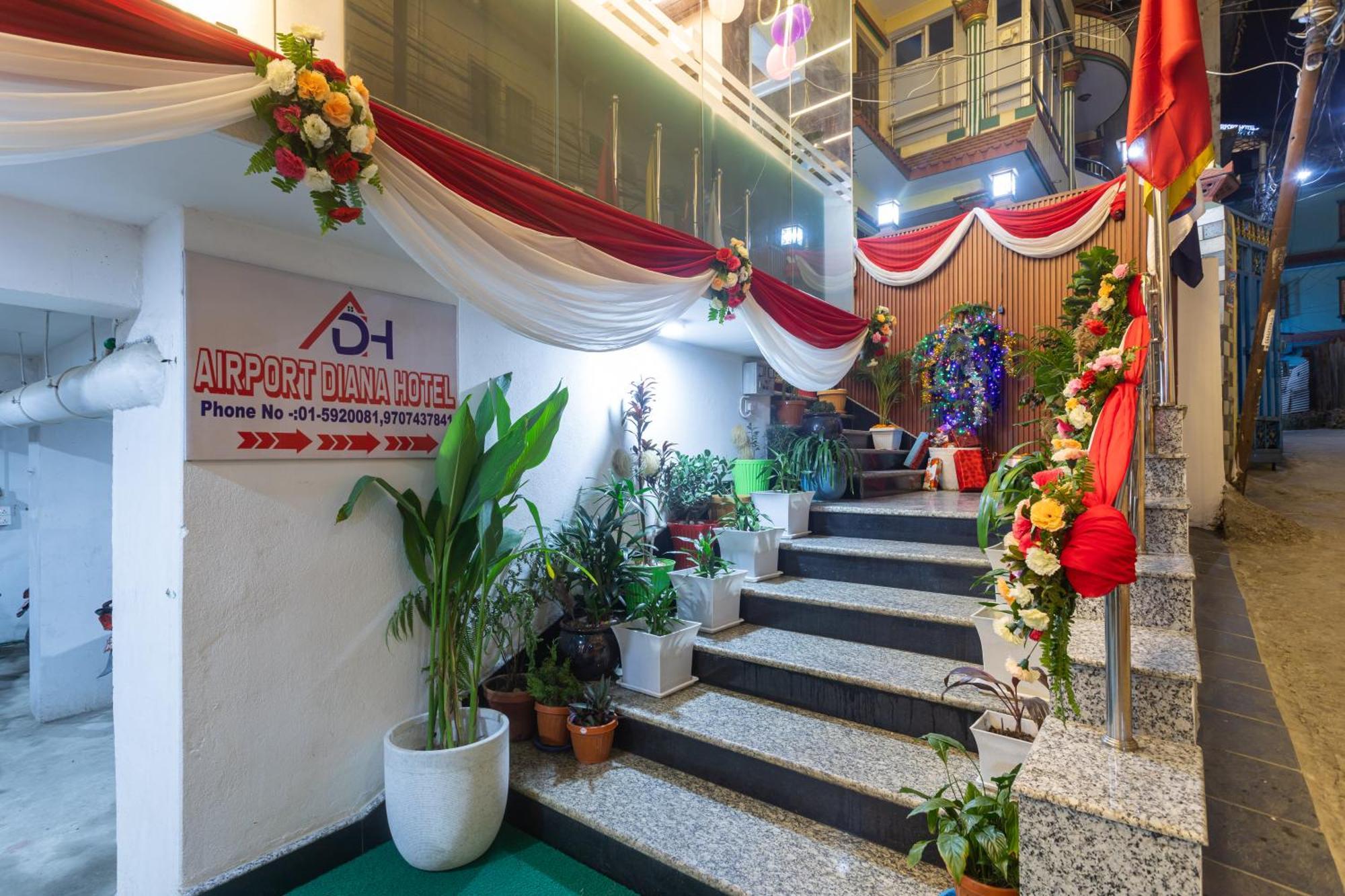 Airport Diana Hotel Kathmandu Bagian luar foto