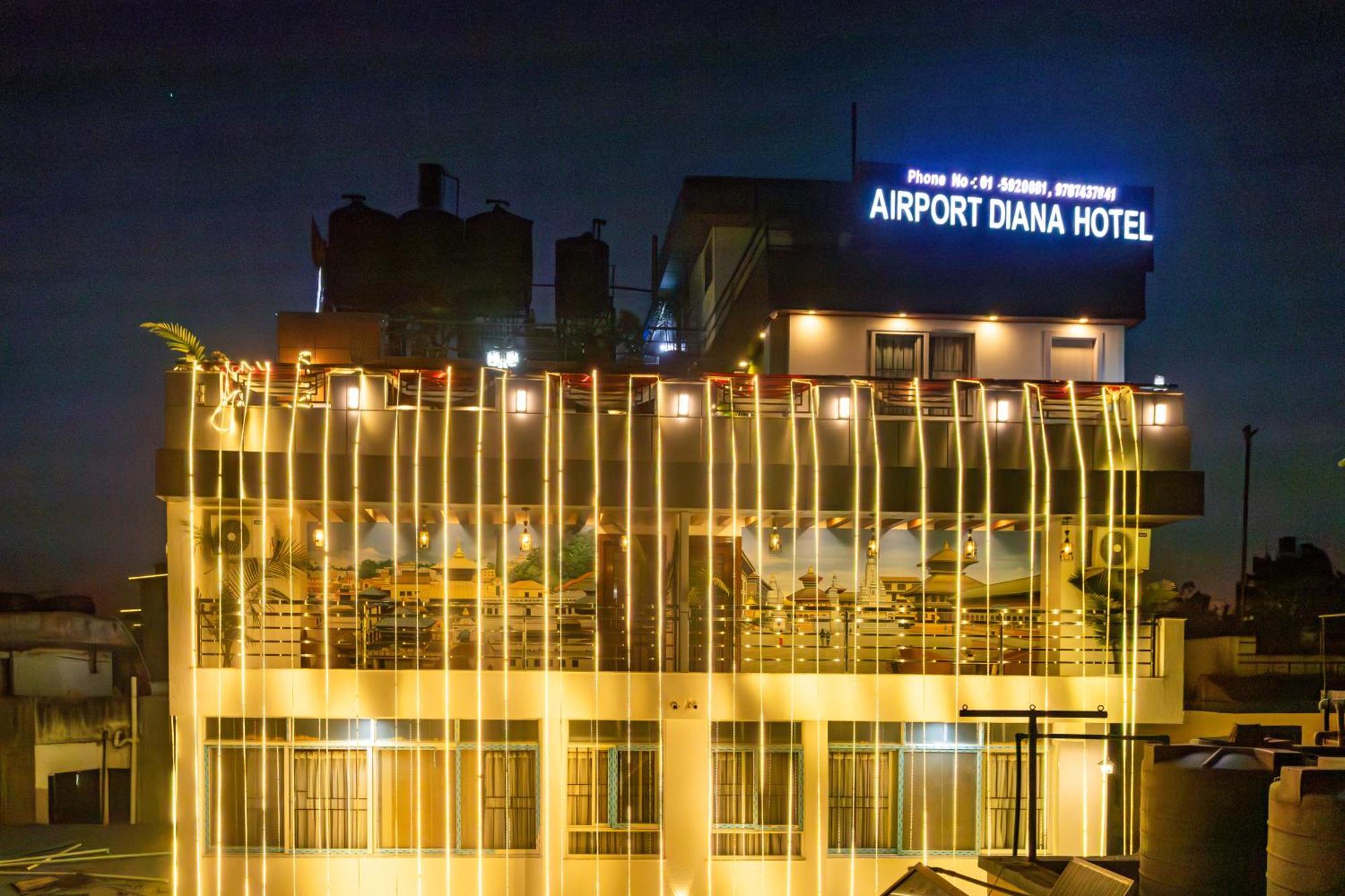 Airport Diana Hotel Kathmandu Bagian luar foto